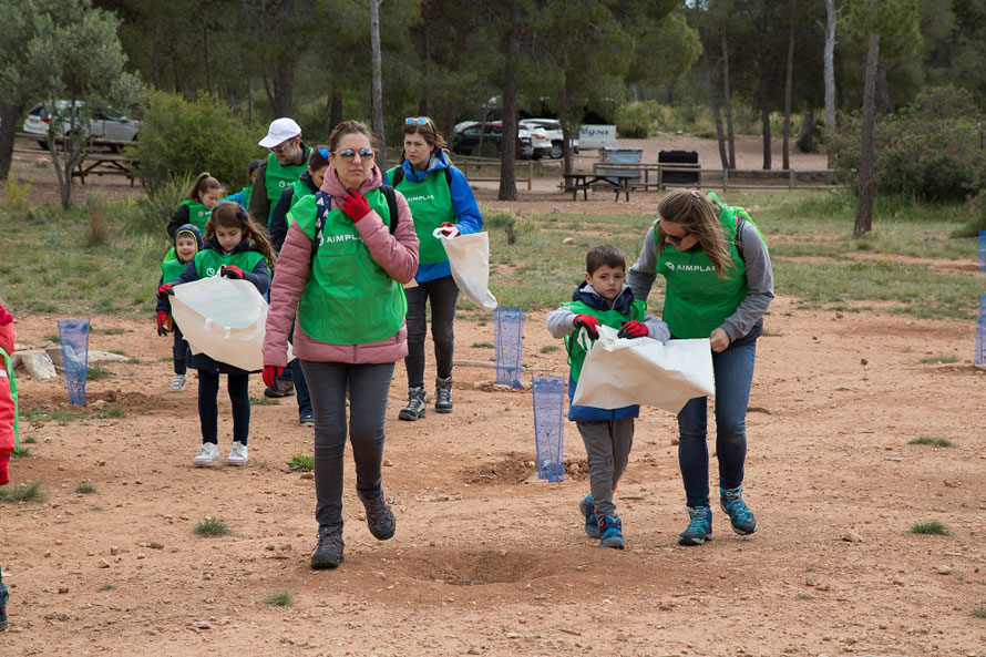 El Voluntariado Verde De Cicloplast Y Aimplas Organiza Una Actividad De